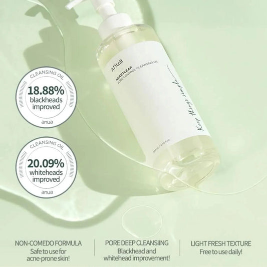 Anua Heartleaf Pore Control Cleansing Oil - 200ml - gallery image 1