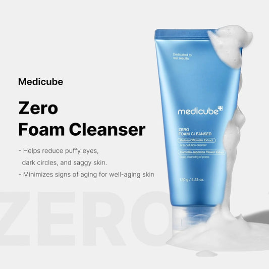 Medicube Zero Foam Cleanser - 120g - gallery image 1