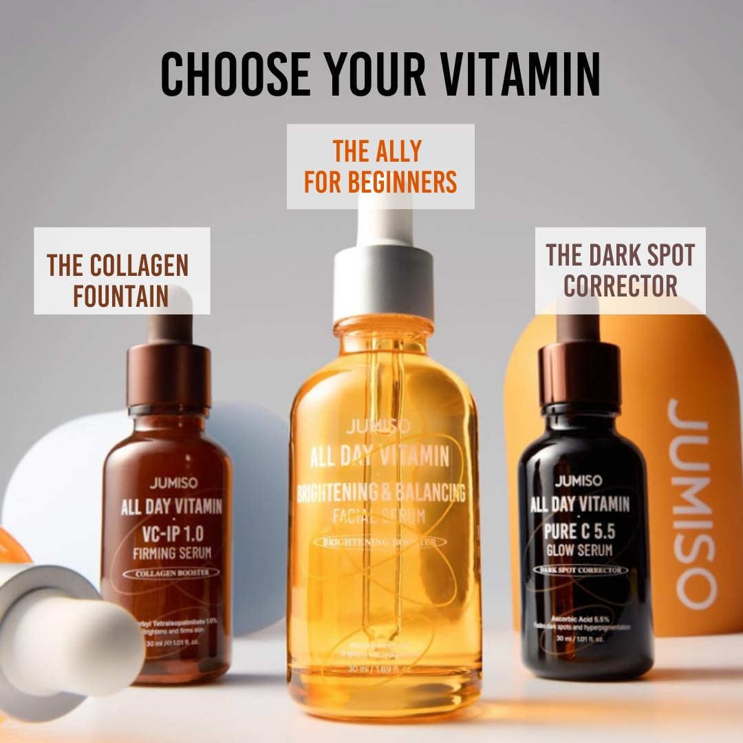 JUMISO – All Day Vitamin Brightening & Balancing Facial Serum 30ML