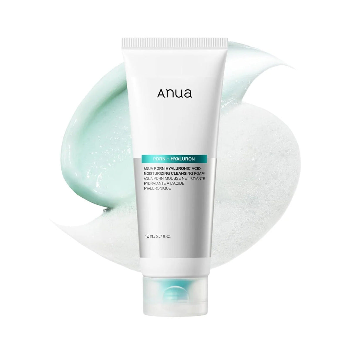 Anua PDRN Hyaluronic Acid Moisturizing Cleansing Foam - 150ml - main product image