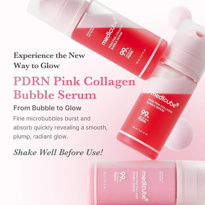 Medicube PDRN Pink Collagen Bubble Serum - 95ml - gallery image 1