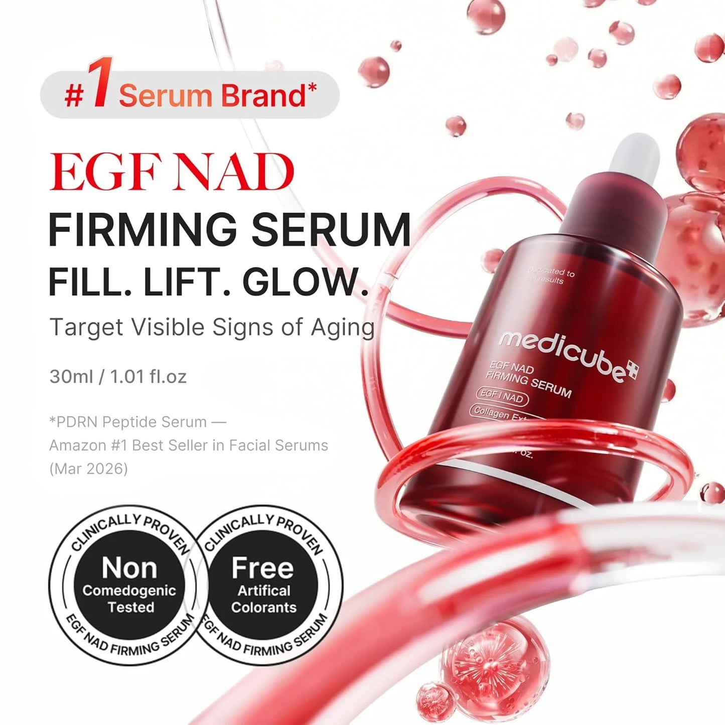 Medicube EGF NAD Firming Serum - 30ml - gallery image 1