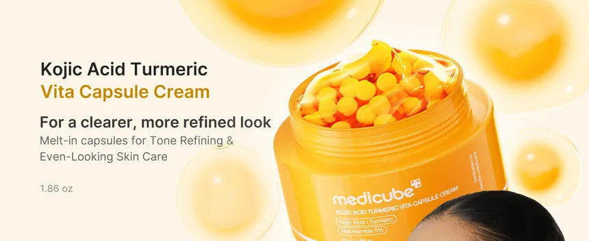 Medicube Kojic Acid Turmeric Vita Capsule Cream - 53g - gallery image 1