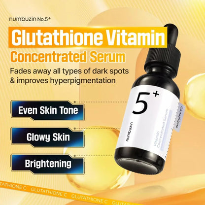 numbuzin No.5 Glutathione Vitamin Concentrated Serum - 30ml - gallery image 2