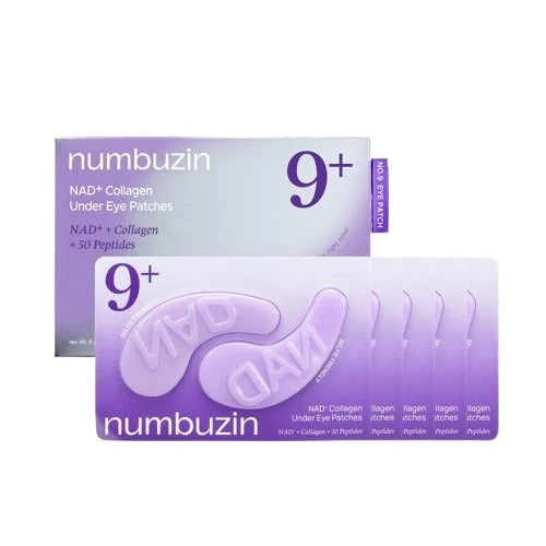 numbuzin No.9 NAD+ Collagen Under Eye Patches - 8g x 5 pairs - gallery image 2