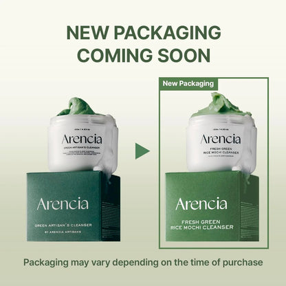 Arencia Fresh Green Rice Mochi Cleanser - 120g - gallery image 2