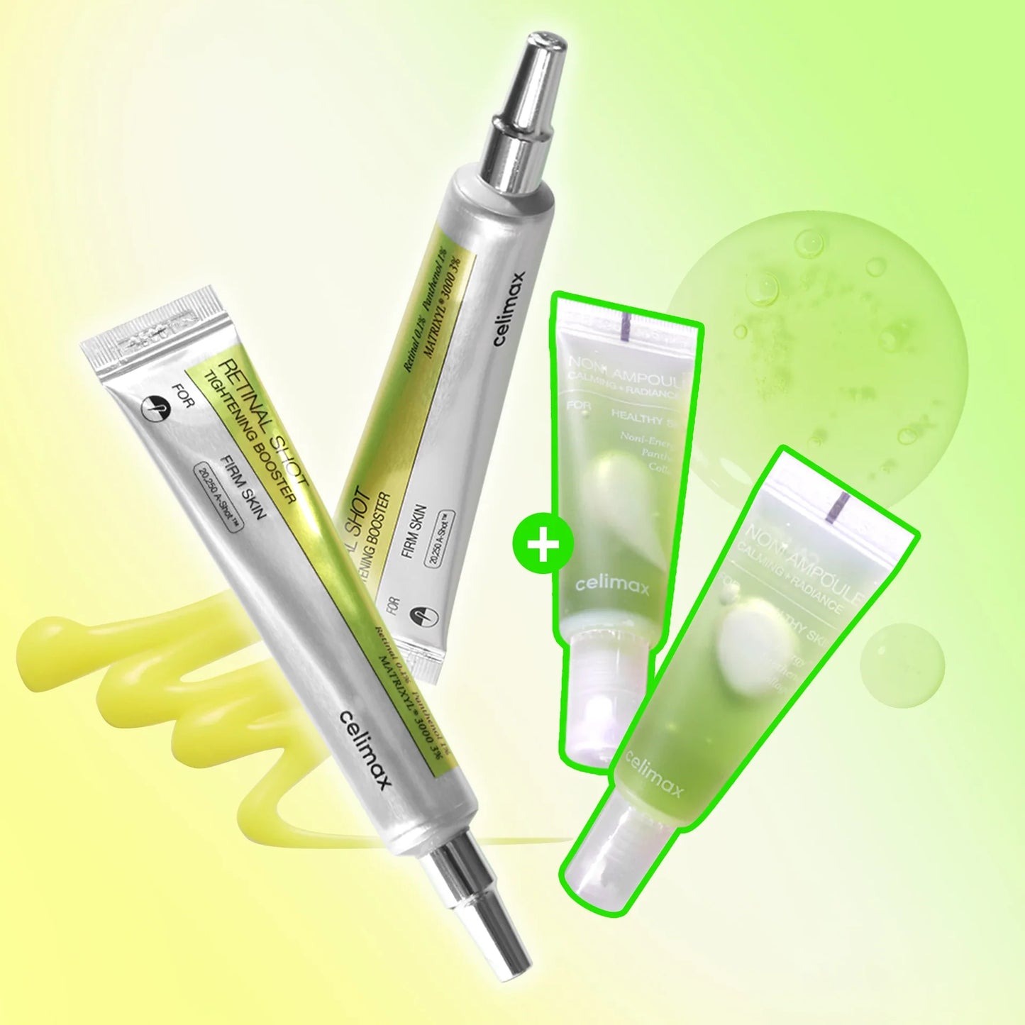 celimax Retinal Booster Super Duo - Full Set Lifestyle