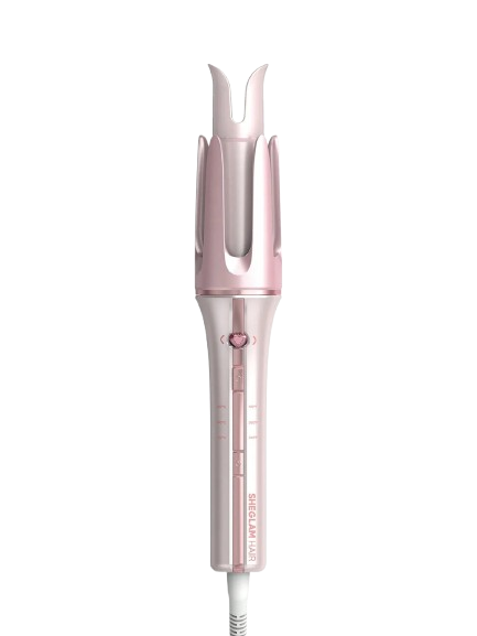 SHEGLAM Haircare Cupid's Charm One-Touch Instant Automatic Curler (25mm) - Baby Pink