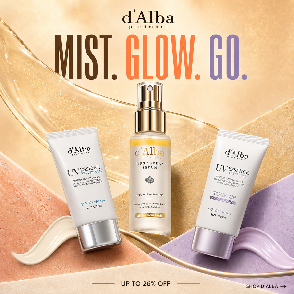 Brand name campaign poster