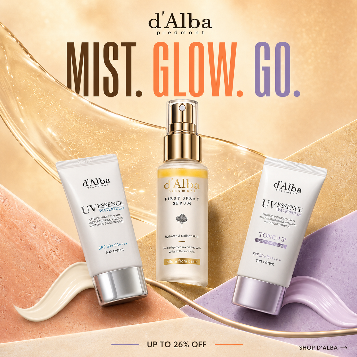 Brand name campaign poster