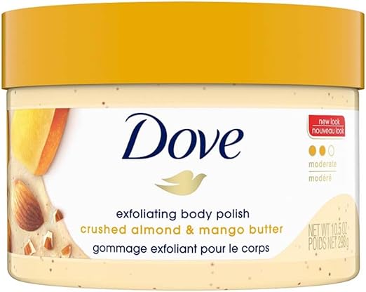Dove Exfoliating Body Polish Scrub Crushed Almond and Mango Butter