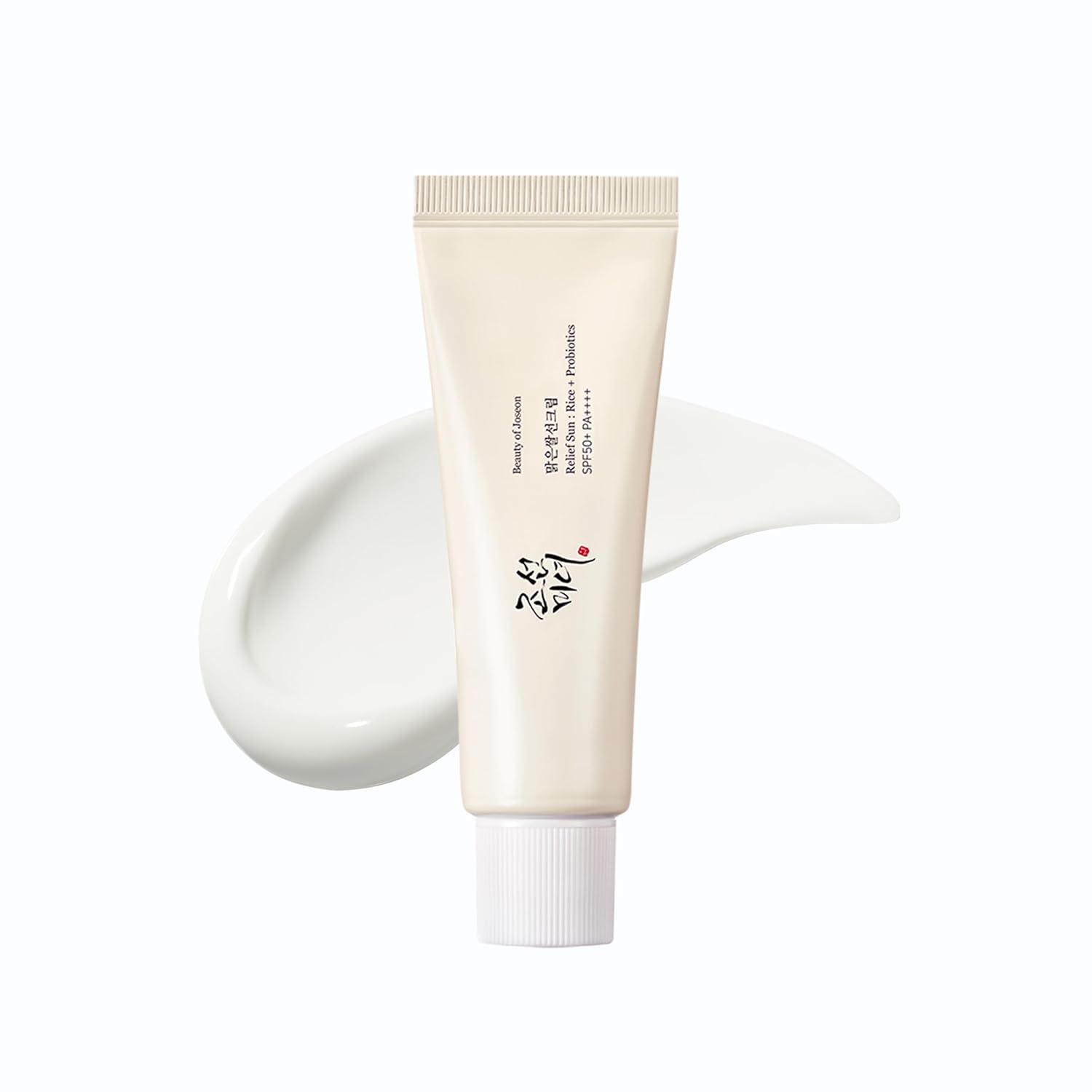 Beauty of Joseon Relief Sun Rice + Probiotics SPF50+ PA++++ 50ml - White Background Swatch