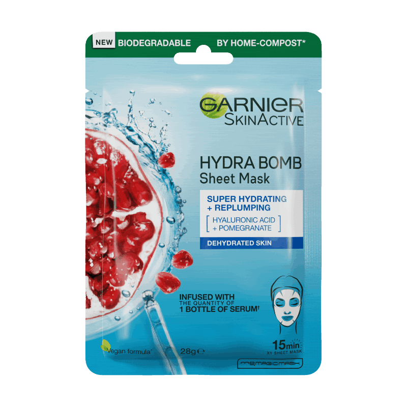 Garnier Hydra Bomb Tissue Face Mask Pomegranate