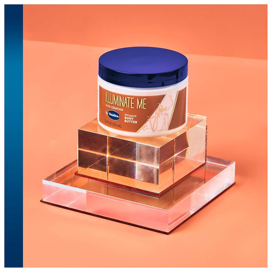 Vaseline Illuminate Me Whipped Body Butter – A Co-Creation – 11 fl oz (325ml)