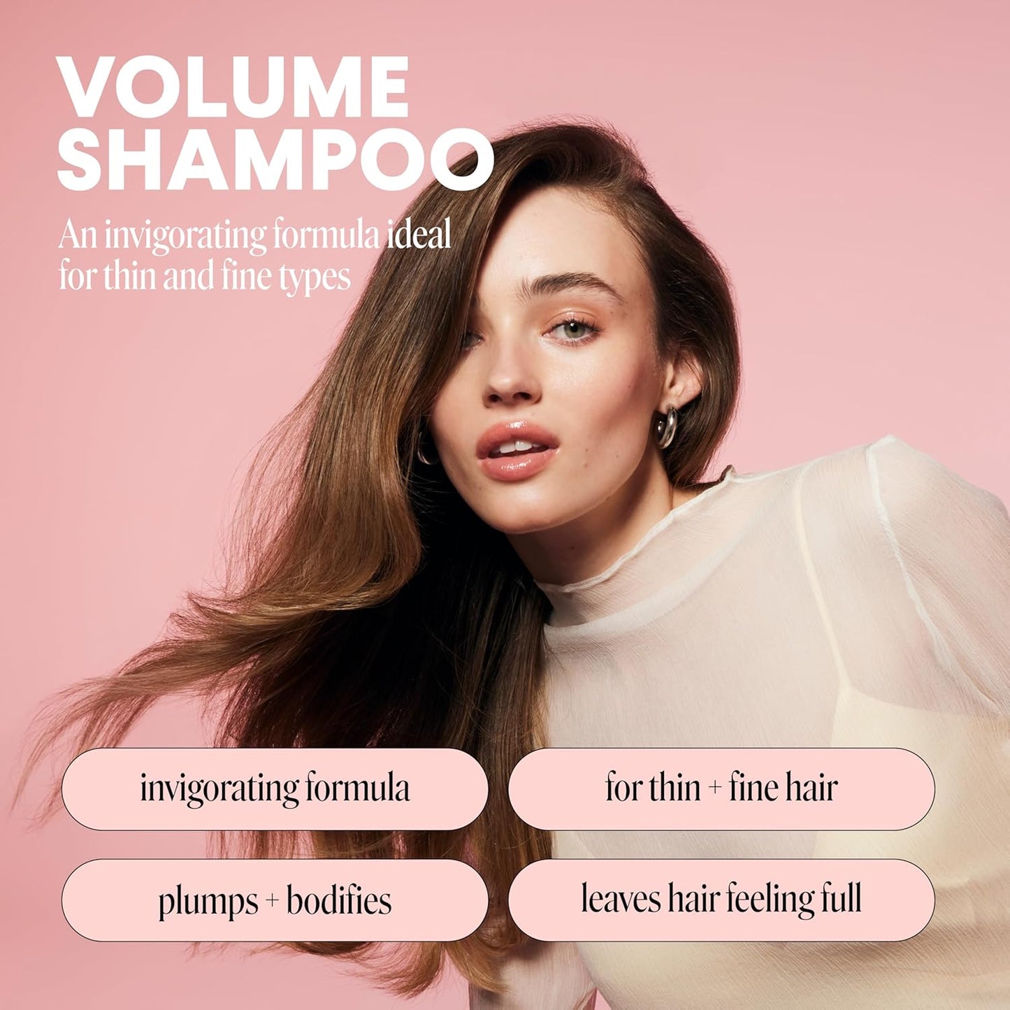 MONDAY Haircare Volume Shampoo – with Collagen – For Thin & Fine Hair – 12 fl oz (354ml)