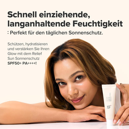 Beauty of Joseon Relief Sun - Gentle Chemical Sunscreen Lightweight Moisturizing