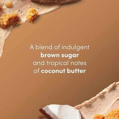 Dove Exfoliating Body Scrub – Brown Sugar & Coconut Butter – Deep Nourishment – 15 oz (425g)