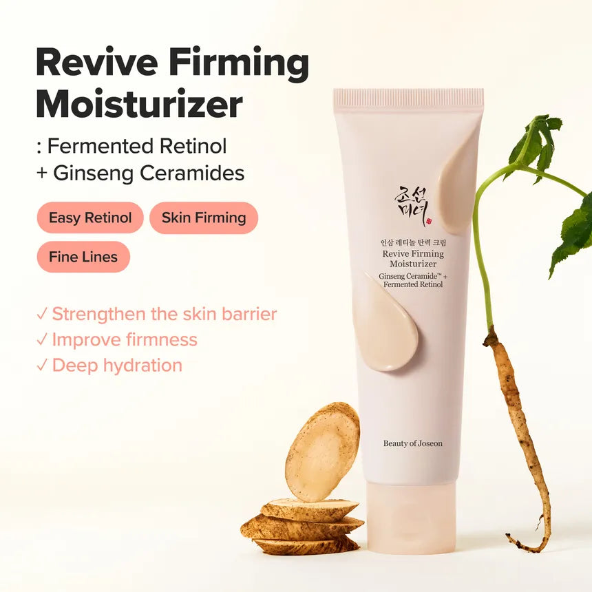 Beauty of Joseon Revive Firming Moisturizer - Ginseng Ceramide + Fermented Retinol Lifestyle