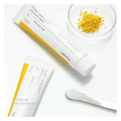 celimax Pore+Dark Spot Brightening Cream - Lifestyle Flat Lay
