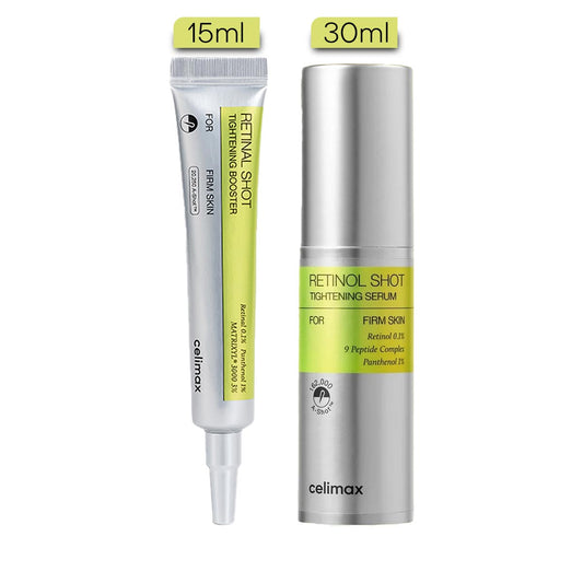 celimax Retinal Booster Super Duo 15ml x2 + 10ml x2 - White Background
