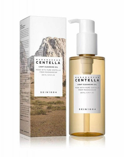 SKIN1004 Madagascar Centella Light Cleansing Oil - Box and Bottle Lifestyle
