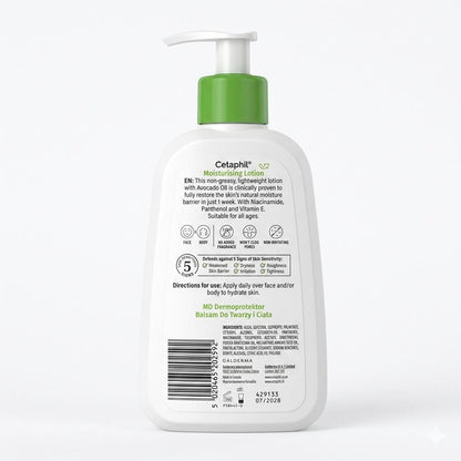 Cetaphil Moisturising Lotion 236ml – 100% Original Imported
