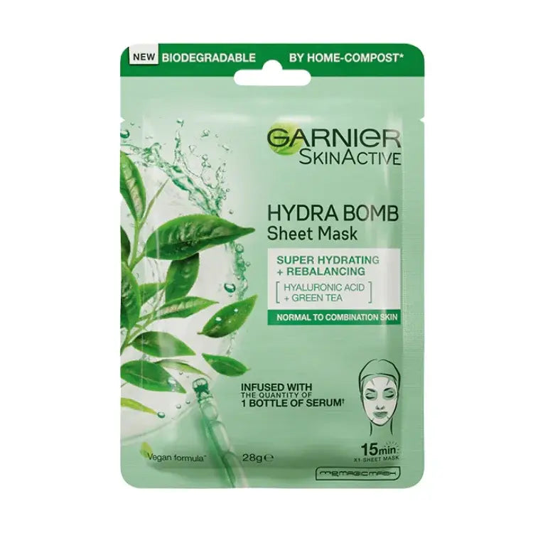 Garnier Skin Active Hydra Bomb Face Mask – Green Tea