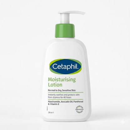 Cetaphil Moisturising Lotion 236ml on pure white background – main product image