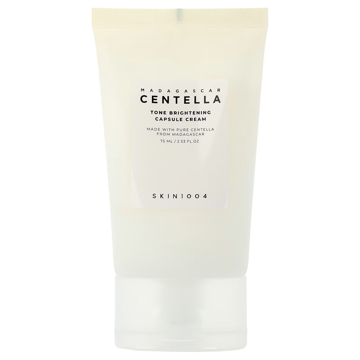 SKIN1004 Madagascar Centella Tone Brightening Capsule Cream 75ml - White Background