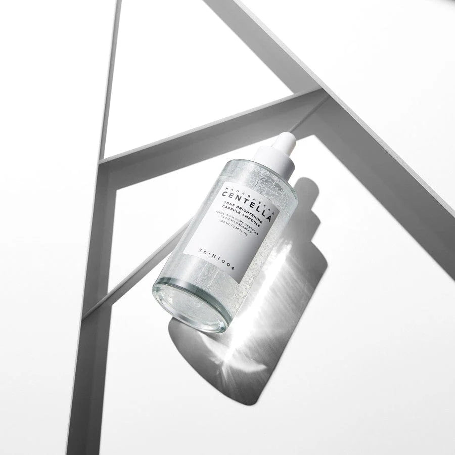 SKIN1004 Madagascar Centella Tone Brightening Capsule Ampoule 100ml - Lifestyle Editorial Shot